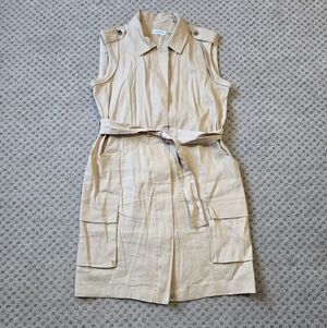 Calvin klein linen blend dress